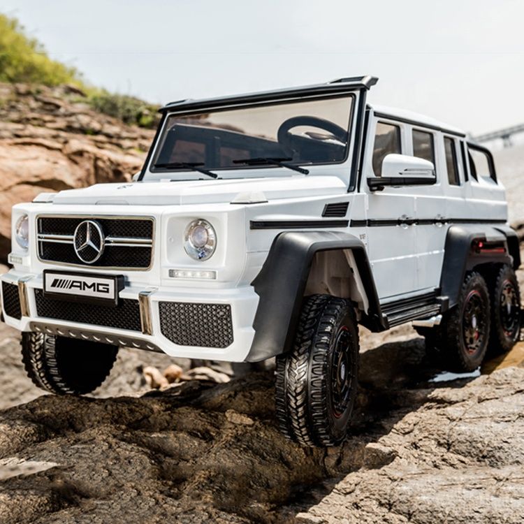 Детский электромобиль Mercedes-Benz G63 AMG (6*6)- Пикап с 2 багажниками Детский электромобиль Mercedes-Benz G63 AMG (6*6)- Пикап с 2 багажниками